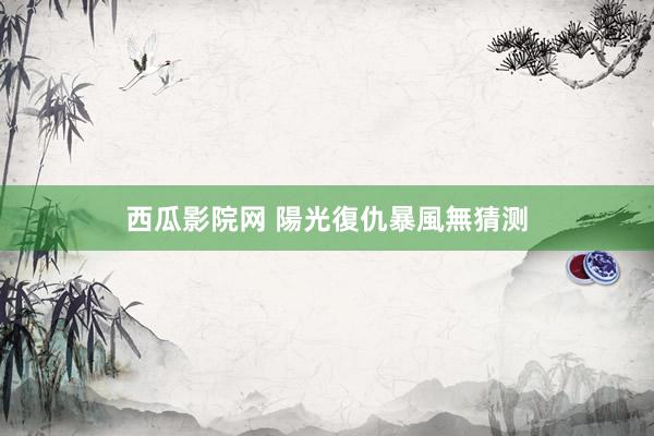 西瓜影院网 陽光復仇暴風無猜测