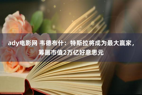 ady电影网 韦德布什：特斯拉将成为最大赢家，筹画市值2万亿好意思元